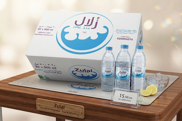 مياه زلال: النقاء العذب من أعماق الطبيعة لصحة أسرتك